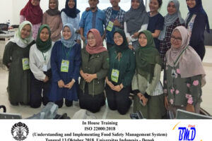 Training ISO 22000:2018 (Understanding and Implementing Food Safety Management System)