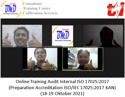 Training Audit Internal ISO 17025:2017 (Preparation Accreditation ISO/IEC 17025:2017 KAN)
