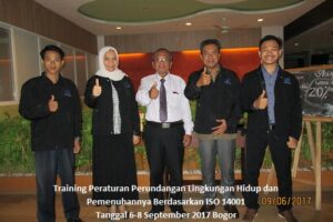 Training Peraturan Perundangan Lingkungan Hidup dan Pemenuhannya Berdasarkan ISO 14001