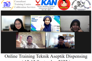 Online Training Teknik Aseptik Dispensing ( 12-13 September 2022 )