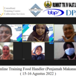 Online Training Food Handler (Penjamah Makanan) ( 15-16 Agustus 2022 )