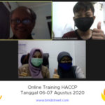 Online Training HACCP (06-07 Agustus 2020)