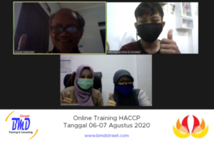 Online Training HACCP (06-07 Agustus 2020)