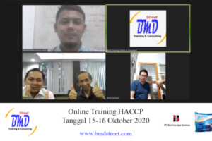 Online Training HACCP (15-16 Oktober 2020)