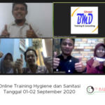 Online Training Hygiene dan Sanitasi ( 01-02 September 2020 )