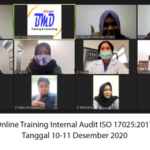 Online Training Internal Audit ISO 17025:2017 (10-11 Desember 2020)