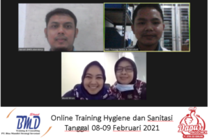 Online Training Hygiene dan Sanitasi (08-09 Februari 2021)