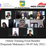 Online Training Food Handler (Penjamah Makanan) ( 04-05 July 2022 )