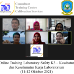 Online Training Laboratory Safety K3 – Kesehatan dan Keselamatan Kerja Laboratorium (11-12 Oktober 2021)