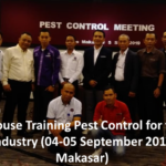 In House Training Pest Control for food Industry ( 04-05 September 2019 Makasar)