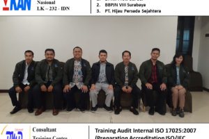 Training Audit Internal ISO 17025:2017 (Preparation Accreditation ISO/IEC 17025:2017 KAN) (17-18 Oktober 2019 Jakarta)