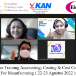 Online Training Accounting, Costing & Cost Control For Manufacturing ( 22-23 Agustus 2022 )