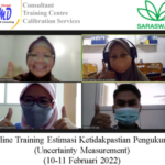 Online Training Estimasi Ketidakpastian Pengukuran (Uncertainty Measurement) (10-11 Februari 2022)