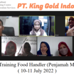 Online Training Food Handler (Penjamah Makanan) ( 10-11 July 2022 )