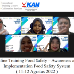 Online Training Food Safety – Awareness and Implementation Food Safety System ( 11-12 Agustus 2022 )