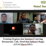 Online Training Hygiene dan Sanitasi (Catering, Restaurant, Cafe, Hotel dan Industri Boga) (15-16 Maret 2021)