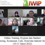 Online Training Hygiene dan Sanitasi (Catering, Restaurant, Cafe, Hotel dan Industri Boga) (10-11 Maret 2022)