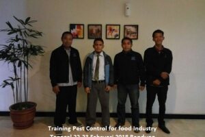 Training Pest Control for food Industry (22-23 Februari 2018 Bandung)