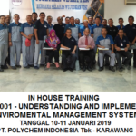 In House Training ISO 14001-Understanding and Implementing Environmental Management System (10-11 Januari 2019 Karawang)