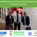 Training ISO 9001 (Interpreting and Documenting Quality Management System) ( 19-20 Desember 2019 Jakarta )
