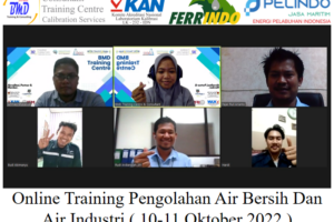 Online Training Pengolahan Air Bersih Dan Air Industri ( 10-11 Oktober 2022 )