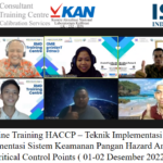 Online Training HACCP – Teknik Implementasi dan Dokumentasi Sistem Keamanan Pangan Hazard Analysis Critical Control Points ( 01-02 Desember 2022 )