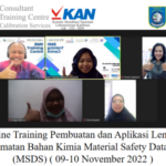 Training Pembuatan dan Aplikasi Lembar Keselamatan Bahan Kimia Material Safety Data Sheet (MSDS)