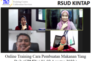 Training Cara Pembuatan Makanan Yang Baik (CPMB)