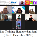 Online Training Hygiene dan Sanitasi (Catering, Restaurant, Cafe, Hotel dan Industri Boga) ( 12-13 Desember 2022 )