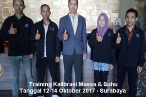 Training Kalibrasi Massa & Suhu