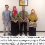 Training Need Analysis (Pengelolaan dan Analisa Kebutuhan pengembangan SDM di Perusahaan)
