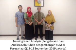 Training Need Analysis (Pengelolaan dan Analisa Kebutuhan pengembangan SDM di Perusahaan)