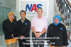 Training Teknik Poly Chain Reaction (PCR) Pada Analisis Pangan