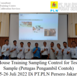 Training Sampling Control for Testing Sample (Petugas Pengambil Contoh)