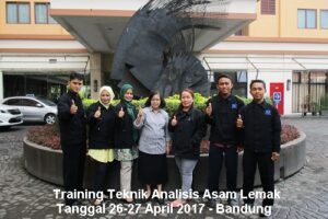 Training Teknik Analisis Asam Lemak
