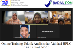 Training Teknik Analisis dan Validasi HPLC
