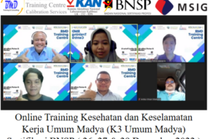 Training Kesehatan dan Keselamatan Kerja Umum Madya (K3 Umum Madya)