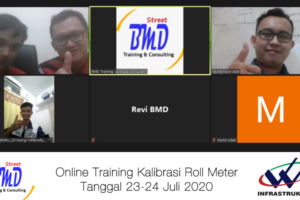 Training Kalibrasi Roll Meter