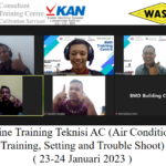 Online Training Teknisi AC (Air Conditioner Training, Setting and Trouble Shoot) ( 23-24 Januari 2023 )