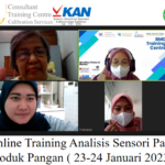 Online Training Analisis Sensori Pada Produk Pangan ( 23-24 Januari 2023 )