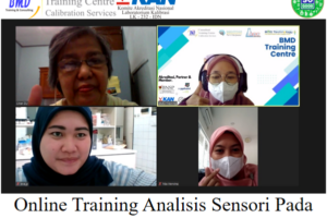 Online Training Analisis Sensori Pada Produk Pangan ( 23-24 Januari 2023 )