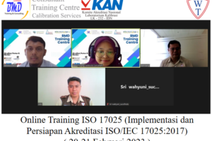 Online Training ISO 17025 (Implementasi dan Persiapan Akreditasi ISO/IEC 17025:2017) ( 20-21 Februari 2023 )