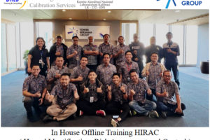 In House Offline Training HIRAC ( Hazard Identification, Risk Assessment and Control ) ( 08-09 Maret 2023 di PT. Tower Bersama Infrastructure Tbk )