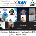 Online Training Teknik Audit Berdasarkan ISO 19011 ( 20-21 Maret 2023 )