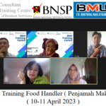 Online Training Food Handler ( Penjamah Makanan ) ( 10-11 April 2023 )