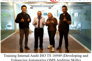 Training Internal Audit ISO TS 16949 (Developing and Enhancing Automotive QMS Auditing Skills) ( 28 & 30 Juni 2023 Di Jakarta )