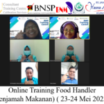 Online Training Food Handler (Penjamah Makanan) ( 23-24 Mei 2023 )