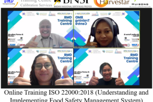 Online Training ISO 22000:2018 (Understanding and Implementing Food Safety Management System) ( 26-27 Juni 2023 )