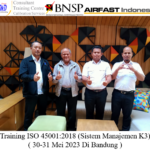 Training ISO 45001:2018 (Sistem Manajemen K3) ( 30-31 Mei 2023 Di Bandung )