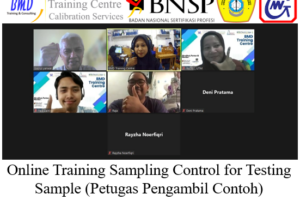 Online Training Sampling Control for Testing Sample (Petugas Pengambil Contoh) ( 25-26 Mei 2023 )